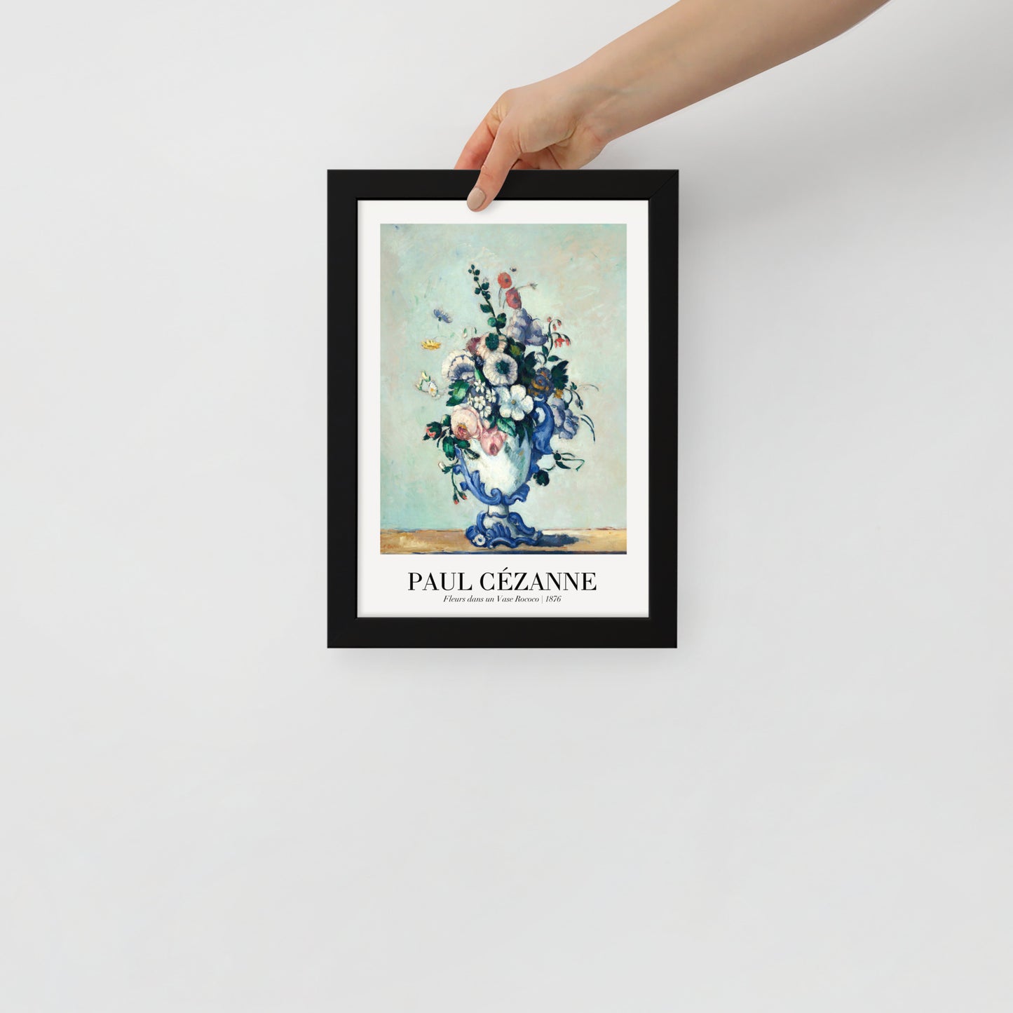 Flowers in a Rococo Vase