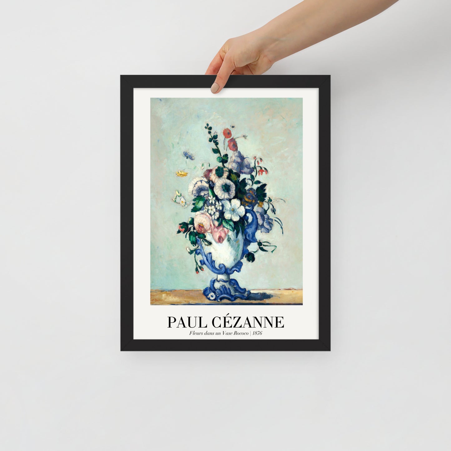 Flowers in a Rococo Vase
