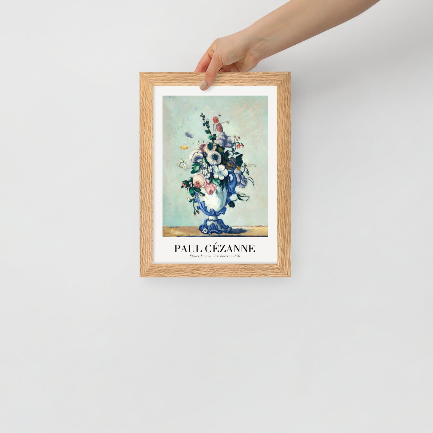Flowers in a Rococo Vase