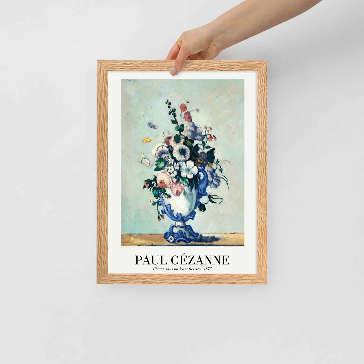 Flowers in a Rococo Vase