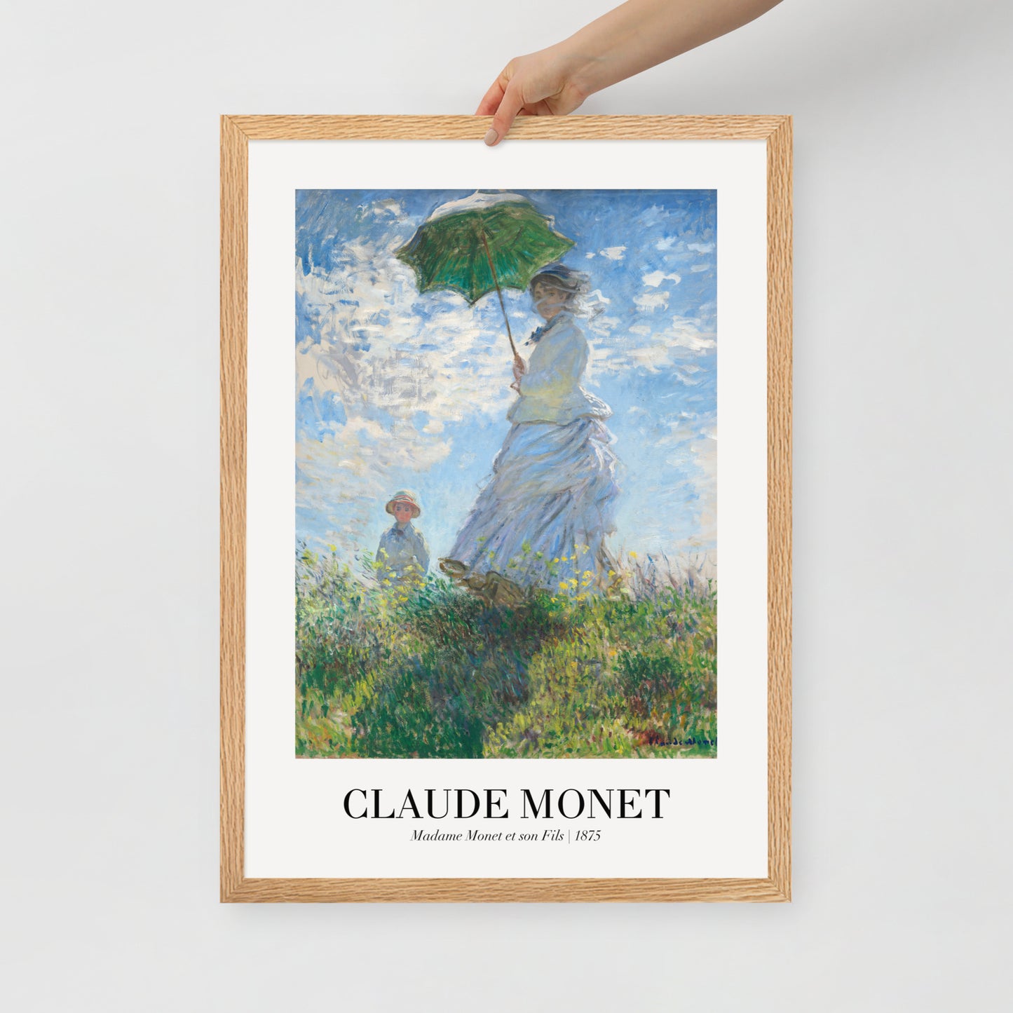 Madame Monet and her Son