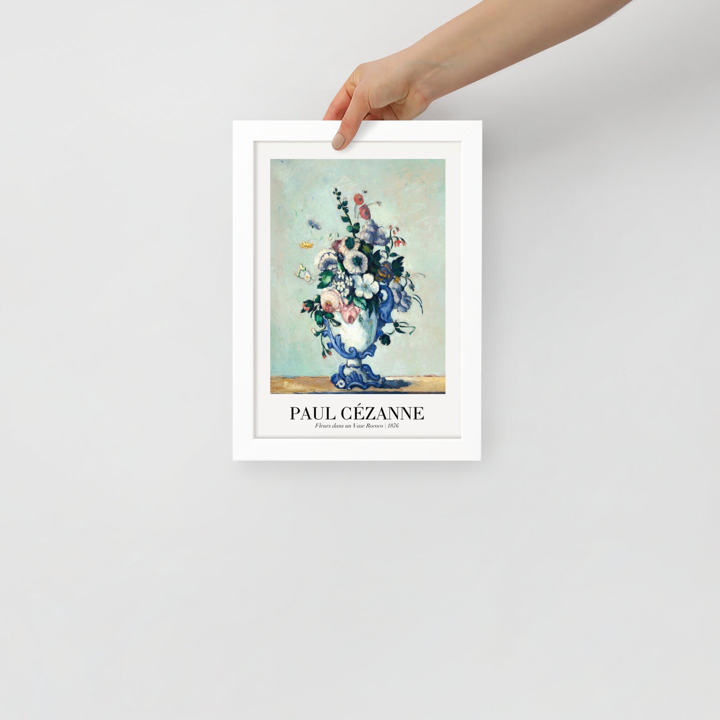 Flowers in a Rococo Vase