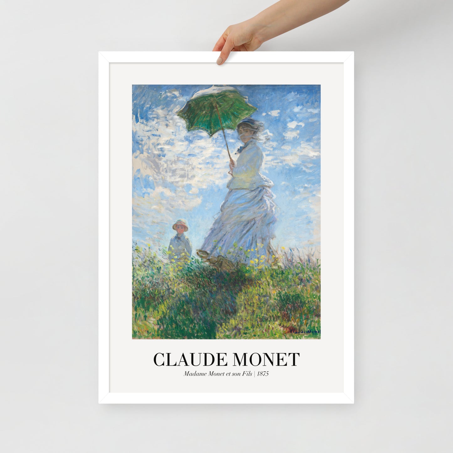 Madame Monet and her Son
