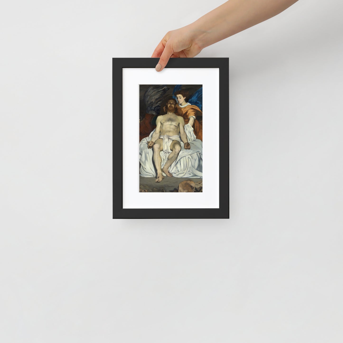 Dead Christ and the Angels