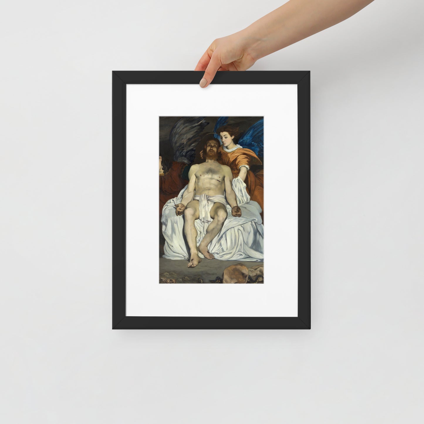 Dead Christ and the Angels