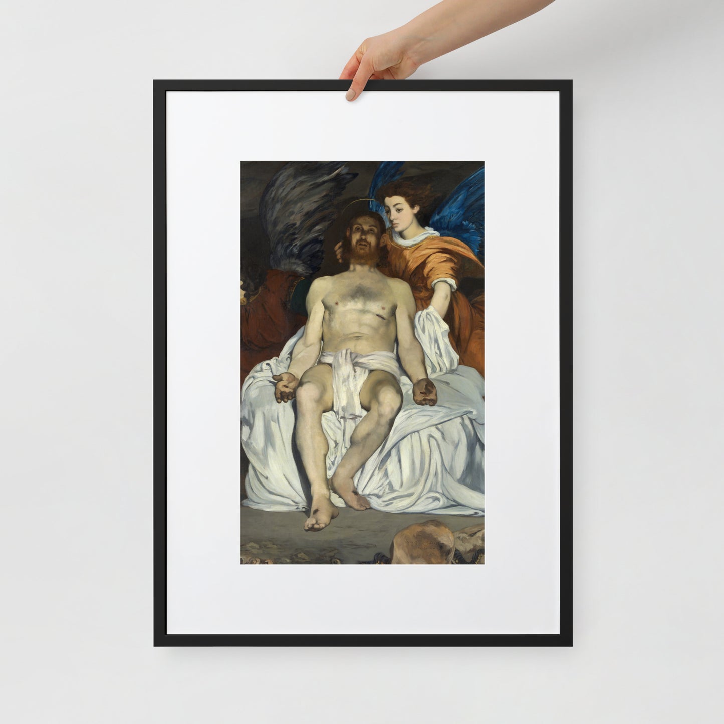 Dead Christ and the Angels