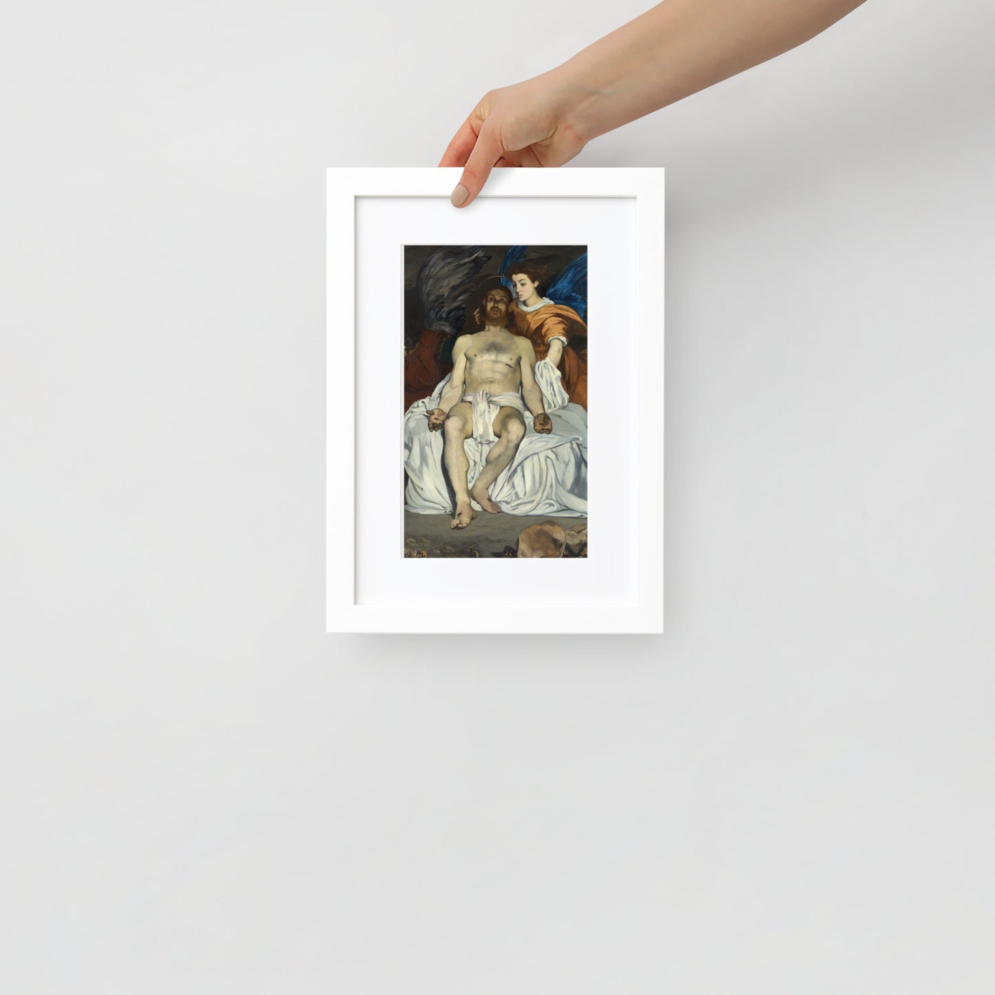 Dead Christ and the Angels