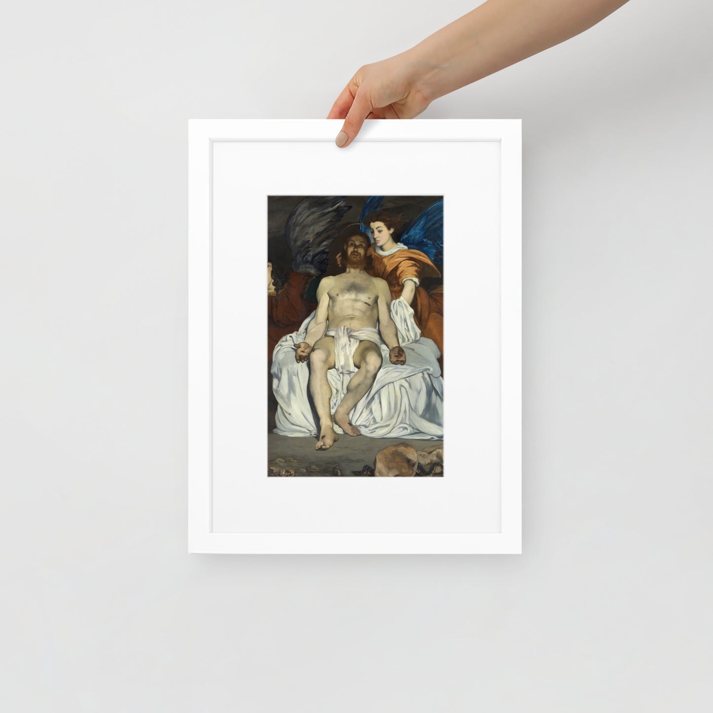 Dead Christ and the Angels