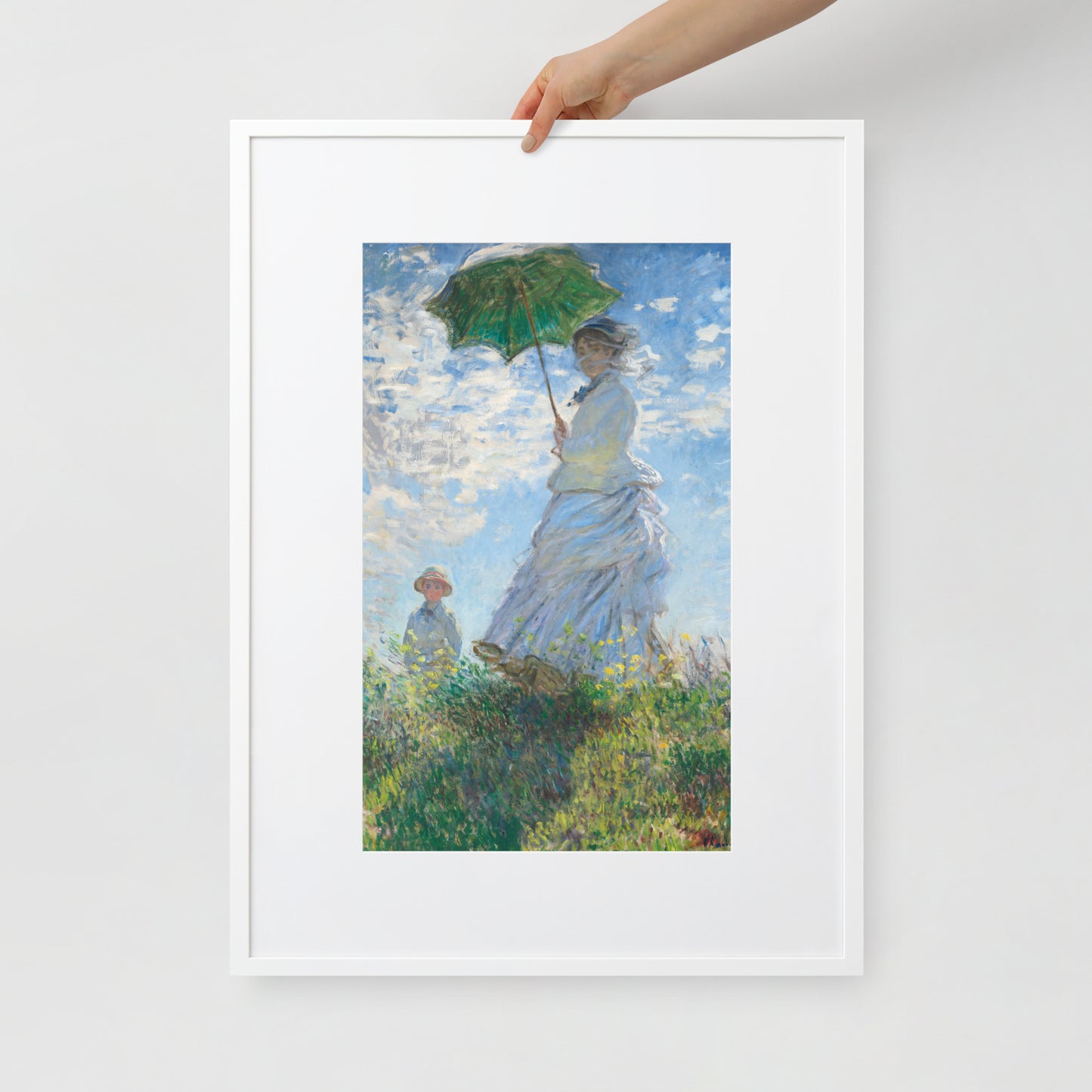 Madame Monet and her Son