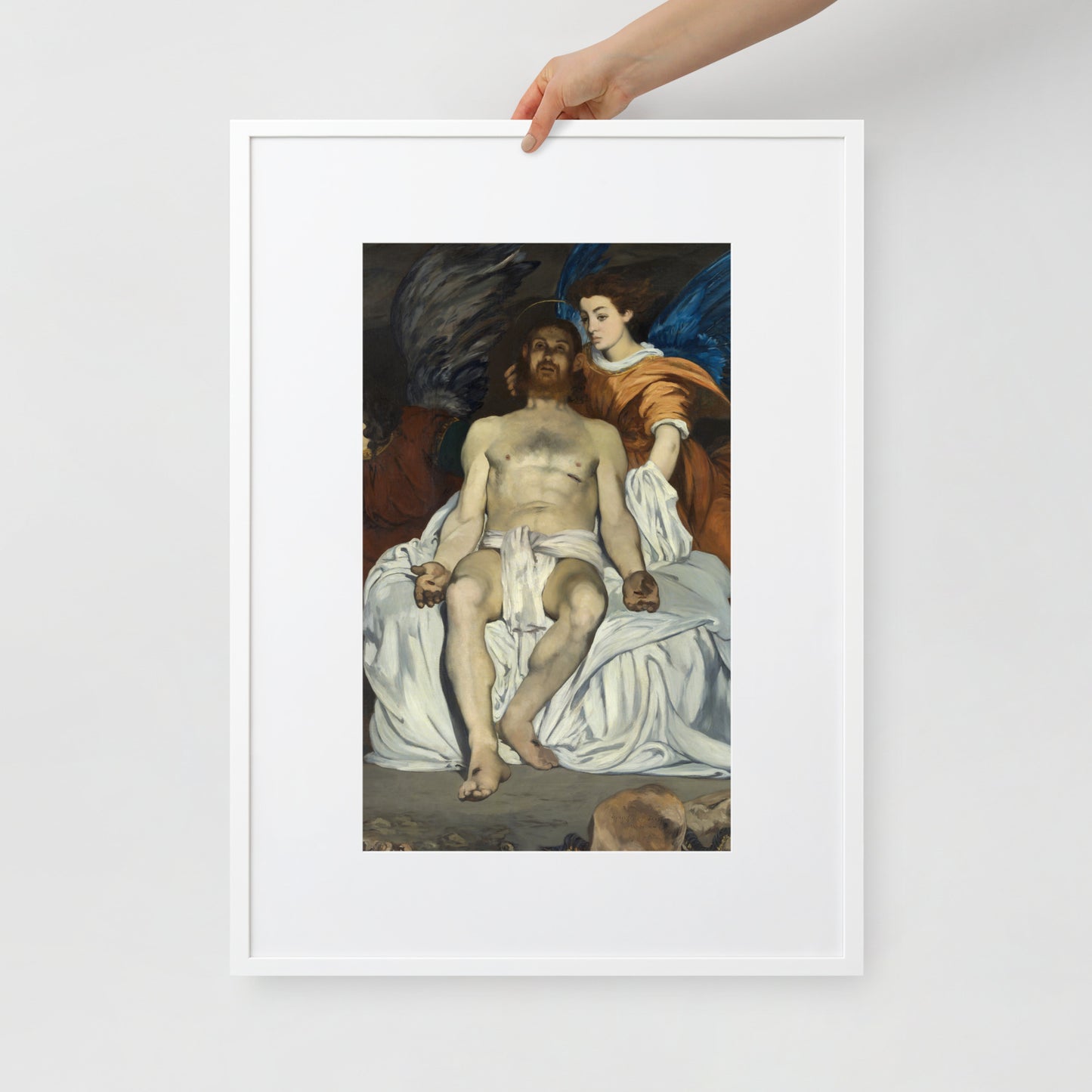 Dead Christ and the Angels