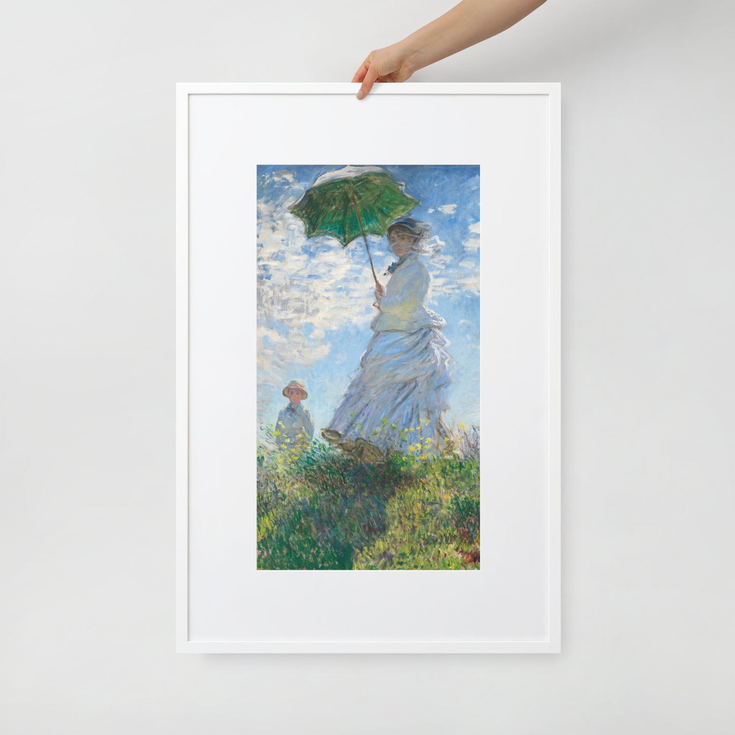 Madame Monet and her Son