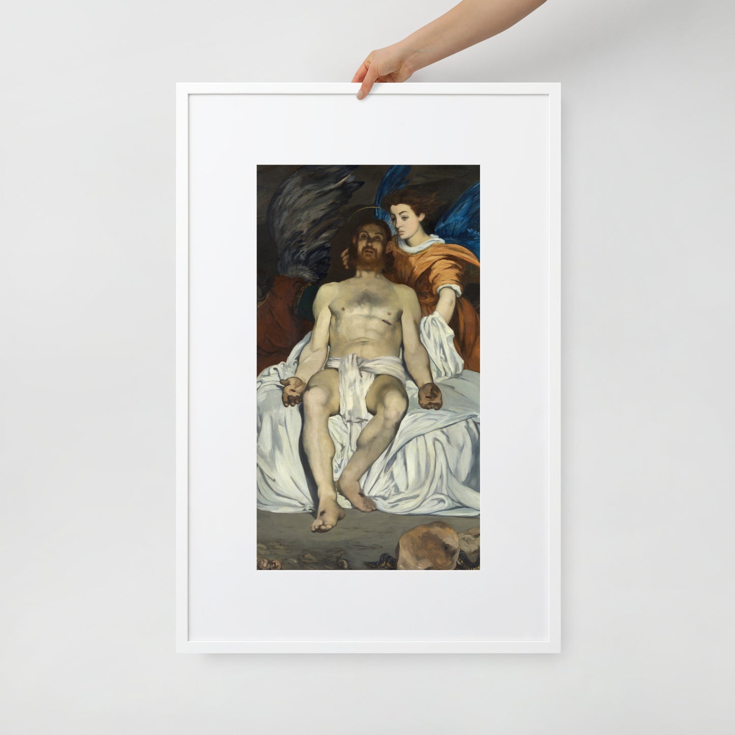 Dead Christ and the Angels