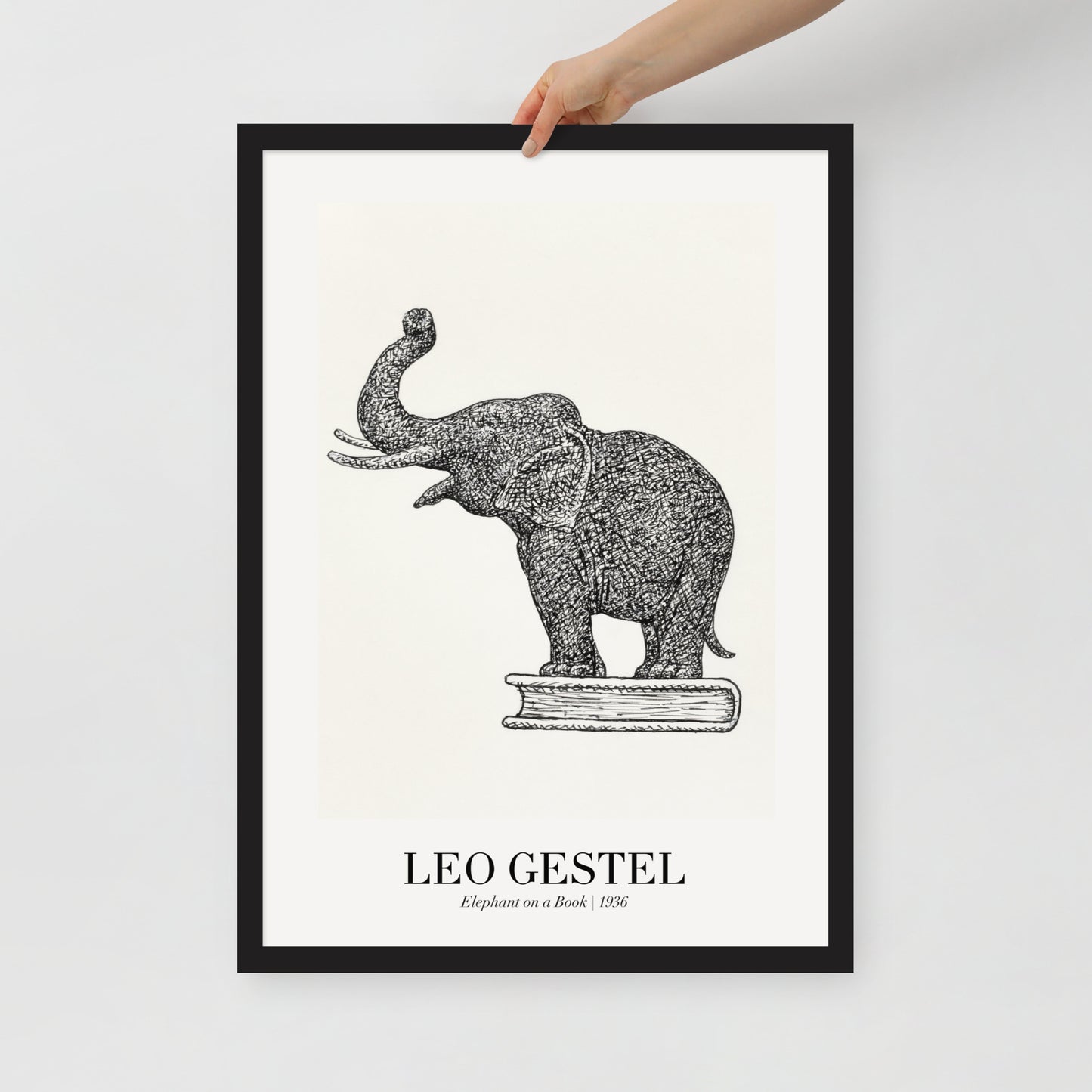 Elephant on a Book