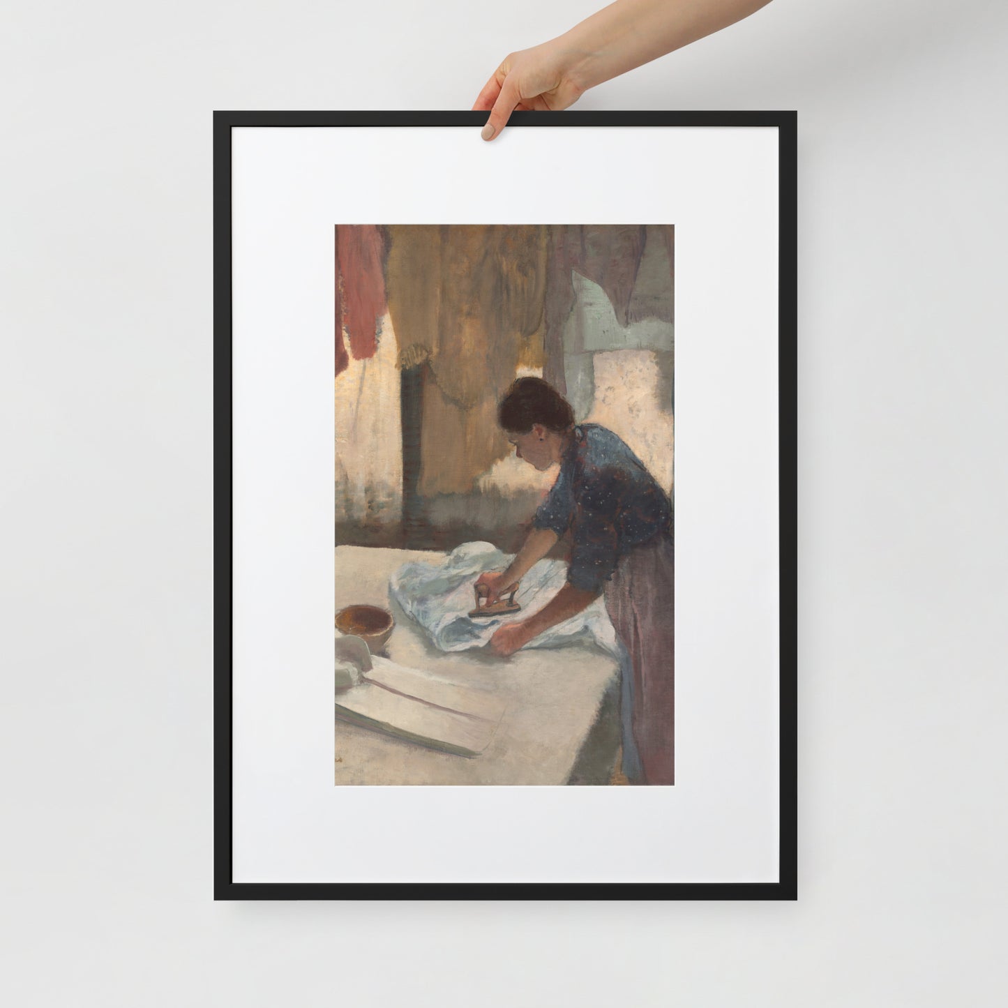 Woman Ironing