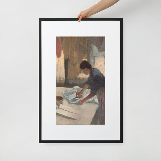 Woman Ironing