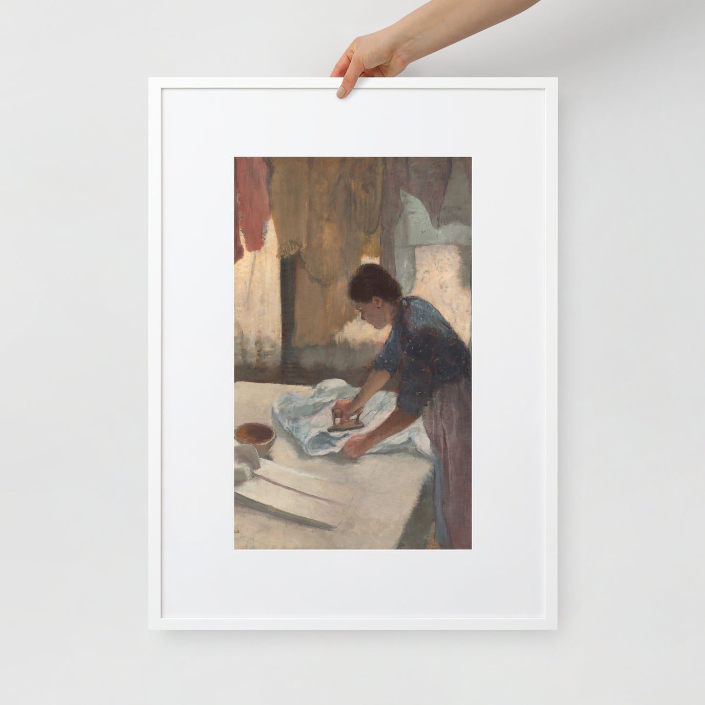 Woman Ironing