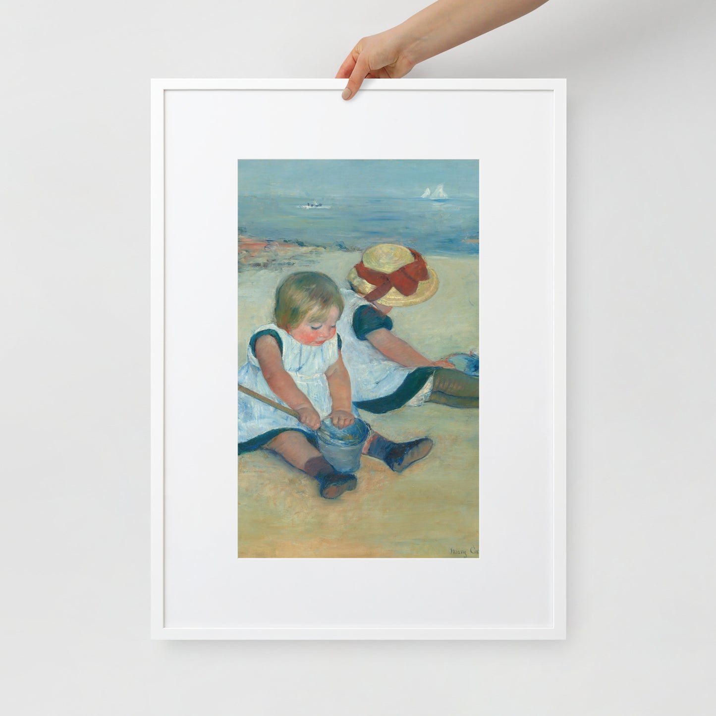 Children Playing on the Beach